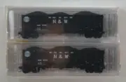 NOS Micro-Trains NORFOLK & WESTERN N Scale Hopper Car Set - 108012