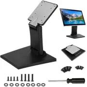 Monitor Stand, Adjustable Folding Metal LCD TV Desk Stand with VESA Hole14-27...