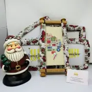 Christmas Truck/Snowman Grime Guards - Q-Snap Frame-Cross Stitch/Needlecraft