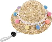 PENIKOKO Cat Dog Sombrero Hat Costume Hat for Parties Weddings and Birthdays Lightweight Safe Material for Cats and Dogs Creative Summer Accessory