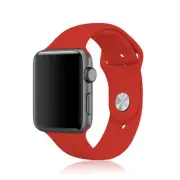 NewBee Sports Silicone Bracelet Strap Band For Apple Watch IWatch 38/40mm Red