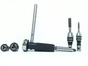 Tap And Die Holder Lathe Tailstock Inch Sliding Type Set In With MT2 Shank