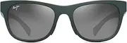 [Maui Jim] Unisex Kapeau Sunglasses, Metal Matte