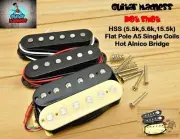 G.M. Hot Shot HSS Set Hot 15.5k Bridge, 5.5k N, 5.7k Middle Zebra