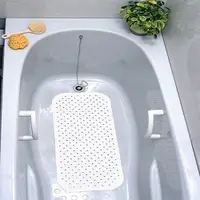 在飛比找PChome24h購物優惠-日本waise吸盤式浴室止滑墊(大)