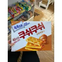 在飛比找蝦皮購物優惠-韓國 好麗友千層蘇打餅乾（焦糖口味）