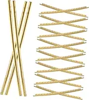 Hoement 20pcs Guitar Fret Line Durable Fret Standard Guitar Frets Guitar Accessories Metal Guitar Wire Electric Guitar Fret Wires Copper Fret Wire Replace Guitar Fret Wires Fretboard Frets