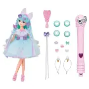 Takara Tomy Licca-chan Doll Hair Color Change Gelato Dress-up 10 in Blue Japan