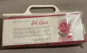 YARDLEY RED ROSES PERFUMED SOAPS 4 BARS NOS