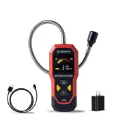 Rechargeable HVAC Refrigerant Leak Detector, Halogen Freon Sniffer, Air Condi...