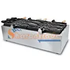 220v Electric Open Mouth Taiyaki Maker Fryer Fish Making Machine 2plate/3 fish
