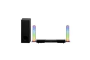 Laser 2.1 Channel RGB Soundbar Subwoofer Bluetooth HDMI eARC PC TV Audio System