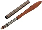 Gogogmee Nail Smudge Pen Nail Brushes Striping Pens Polish Nail Pens Striping Nail Pens Home Art Brushes Salon Gel Pens Nail Pens Nail Brush for Cleaning Fingernails Wood Brown