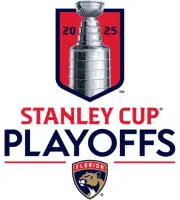 Stanley Cup Playoffs 2025 Florida Panthers Vinyl Die Cut Sticker