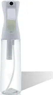 ZeroStage Hair Mister Spray Bottle Continuous Pressurized 360 Fine Mist Water Sprayers Clear 300ml 10oz