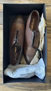 Allen Edmonds - Fifth Avenue Size 8.5 D Bourbon 5706S Dress Shoes