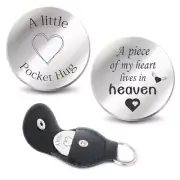 Memorial Gifts for Loss of Loved,Unique Sympathy Part of the Heart