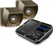 Wireless Driveway Alarm 1800 Feet Long Range Motion Sensor Alert System 1800mAh