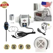 Quiet 3-Inch Inline Duct Fan for 3D Printers and Greenhouses - 1.5M Pipe Incl...