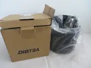 Dibtsa Espresso Knock Box Black Metal Coffee Ground Bucket Storage New in Box Lg