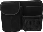HEALEEP Multi Seat Back Organizer Versatile Hanging Storage Bag for Car Soft Multi Use Holder for Backseat Essentials and Travel Items