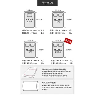 絲薇諾 精梳棉床包枕套三件組(笛卡兒-紅) - 雙人/加大 含2件枕頭套/台灣製