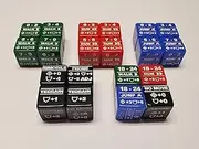 20x Battletech Stats Modifier Dice/Color Coded Walk Run Jump & Special Movement Dice
