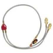 G1/8 DN6 Flat Gas Tank One-in-two Adapter Trachea Camping Burner Accessories Can
