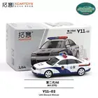 XCarToys 1:64 A6 C5 Black /Police Model Car