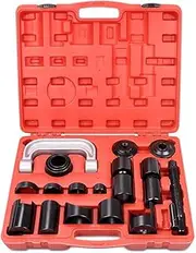 Horusdy 21-Piece Ball Joint Remover Tool Kit Press Auto Repair Install Adapter Set Vehicles Service