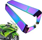 Motorcycle Mirrors | Handlebar Mount Rear View Mirrors - Stylish Rearview Accessories Replacement Parts for Enhanced Visibility