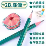 Ⓑ小斑麻童裝Ⓑ 2B鉛筆 六角木頭鉛筆 開學文具 寫作業 畫畫寫真 繪畫 素描筆 美術鉛筆 小朋友練字 好握易寫鉛筆