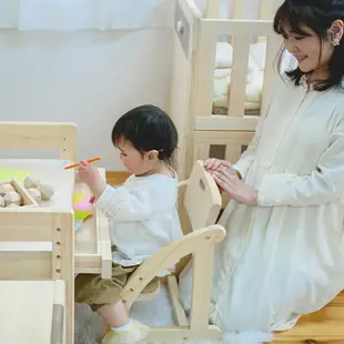IKONIH 愛可妮 日本檜木：兒童成長椅