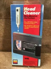 Sealed Vintage Gemini VHS Head Cleaner - VCR - J6 - 026616070800