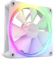 NZXT F120 RGB Fans - 120mm, 9.13 x 3.23 x 3.23 inches, Quiet Cooling, Airflow 50.18 CFM, Compatible with Desktop, Laptop, RGB Lighting, Controller Included