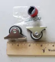 Stamina Body Trac Glider 35-1050 Rowing Machine DIY Wheel Kit 1" Casters Rollers