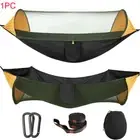 Portable Double Hammock with Mosquito Net Netting Hanging Bed Outdoor Camping AU