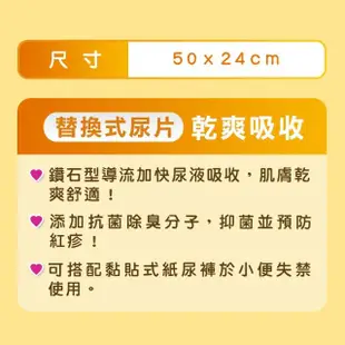 【包大人】乾爽吸收 替換式尿片50*24cm(28片/包購 搭配成人紙尿褲)