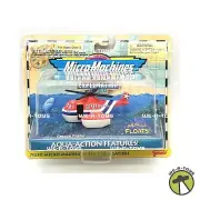 Micro Machines Exploration Sea Rescue Copter Vehicle 1997 Galoob #75290