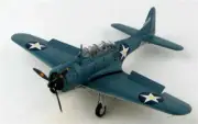 HOBBY MASTER SBD-3 Dauntless LCDR C. Wade McClusky 1/72 DIECAST Aircraft Model