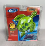 NEW Swimways Rainbow Reef Turtle Swimming Action Water Pool Kids Toy Green 2011