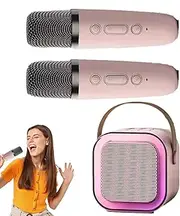 ETUCYNG Karaoke Machine for Adults | Portable PA System Voice Amplifier Wireless Microphone and Speakers | Small Powerful Karaoke Machine for Thanksgiving, Christmas