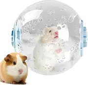 Small Hamster Ball, Breathable Exercise Hamster Running Wheel, Wheel Cage Accessories for Small Pets Fun Moments for Family Friends Kids Adults