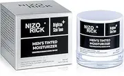 NIZORICK Men's Foundation,Hydrating Non-Greasy Tinted Moisturizer for men, Long Lasting Matte Concealer Full Coverage Men BB Cream CC Cream Foundation for All Skin Types, 30g/1.05 oz (Bright Color, M)