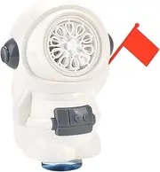 Bath Bubble Machine - Astronaut Shape Bubble Blowing Machines,Portable Water Toys with Light for Garden Camping Classroom Bath Time