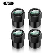 4Pcs Car Logo Metal Wheel Stem Covers Tire Valve Caps For Land Rover Discovery 3 4 R4 LR2 Range Rover Evoque Sport Dander 2 3-Motor Vehicle Wheel P...