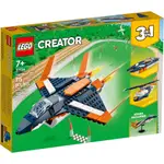 樂高積木 LEGO31126 超音速噴射機