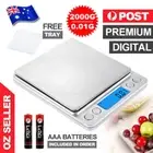 KITCHEN FOOD POSTAL PLATFORM SCALE 0.1 - 2000 GRAMS ELECTRONIC SCALES BUY 1-3