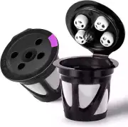 Reusable K Cups for Keurig 2-Pack Universal K CUP Refillable Coffee Pods with