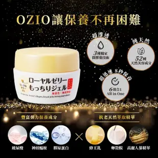 【OZIO 歐姬兒】蜂王乳凝露Hello Kitty 聯名款75g 3入